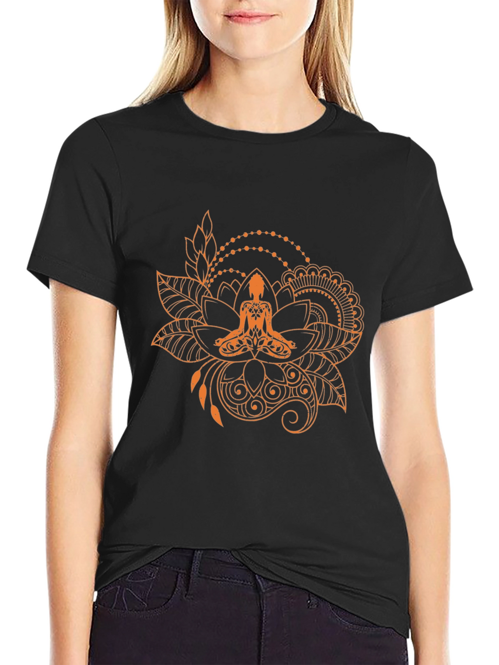 Lotus Meditation Graphic Tee