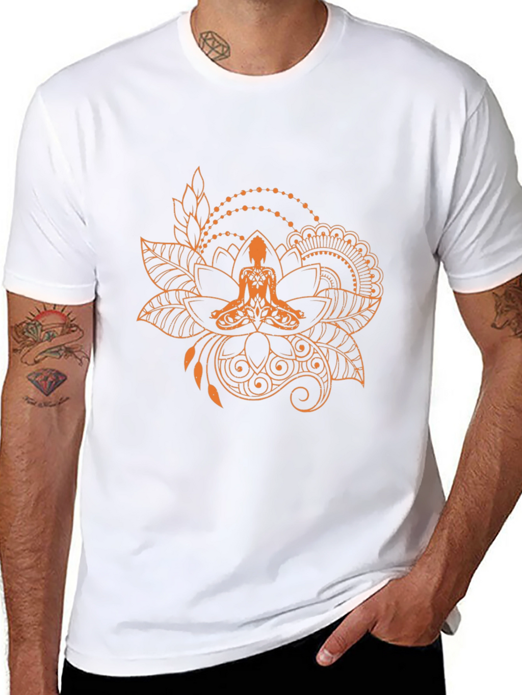 Lotus Meditation Graphic Tee