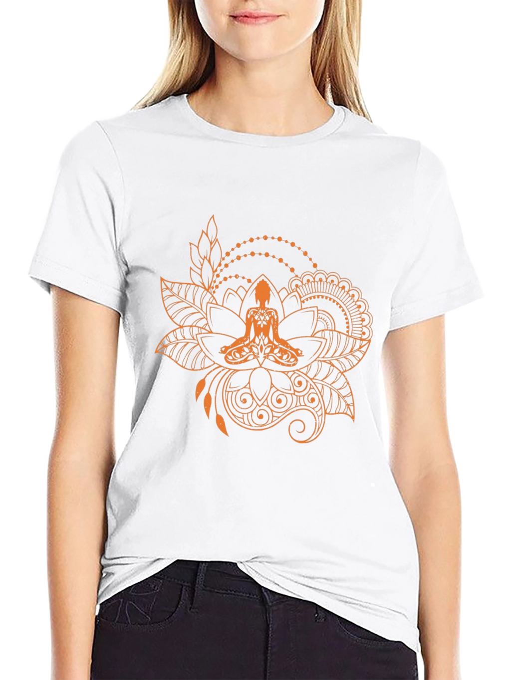 Lotus Meditation Graphic Tee