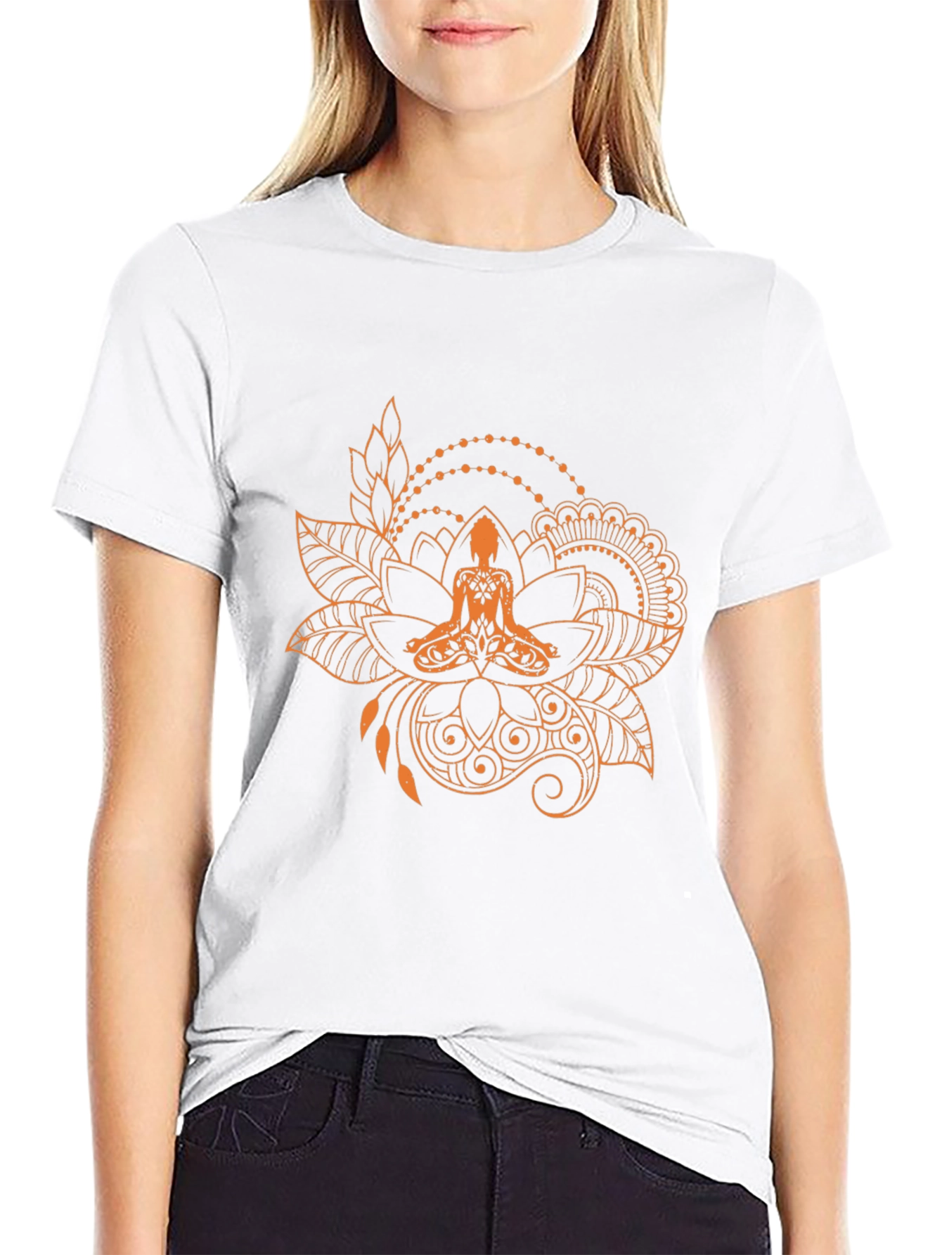 Lotus Meditation Graphic Tee