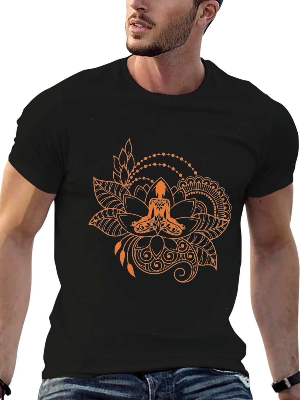 Lotus Meditation Graphic Tee