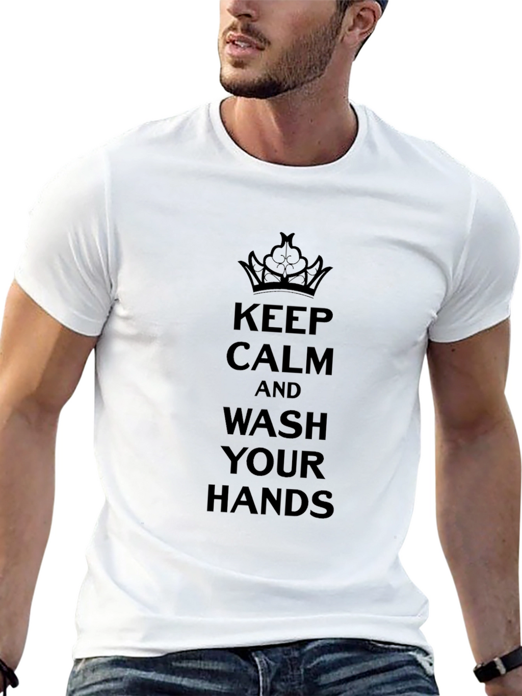 Keep Calm and Wash Your Hands T-Shirt