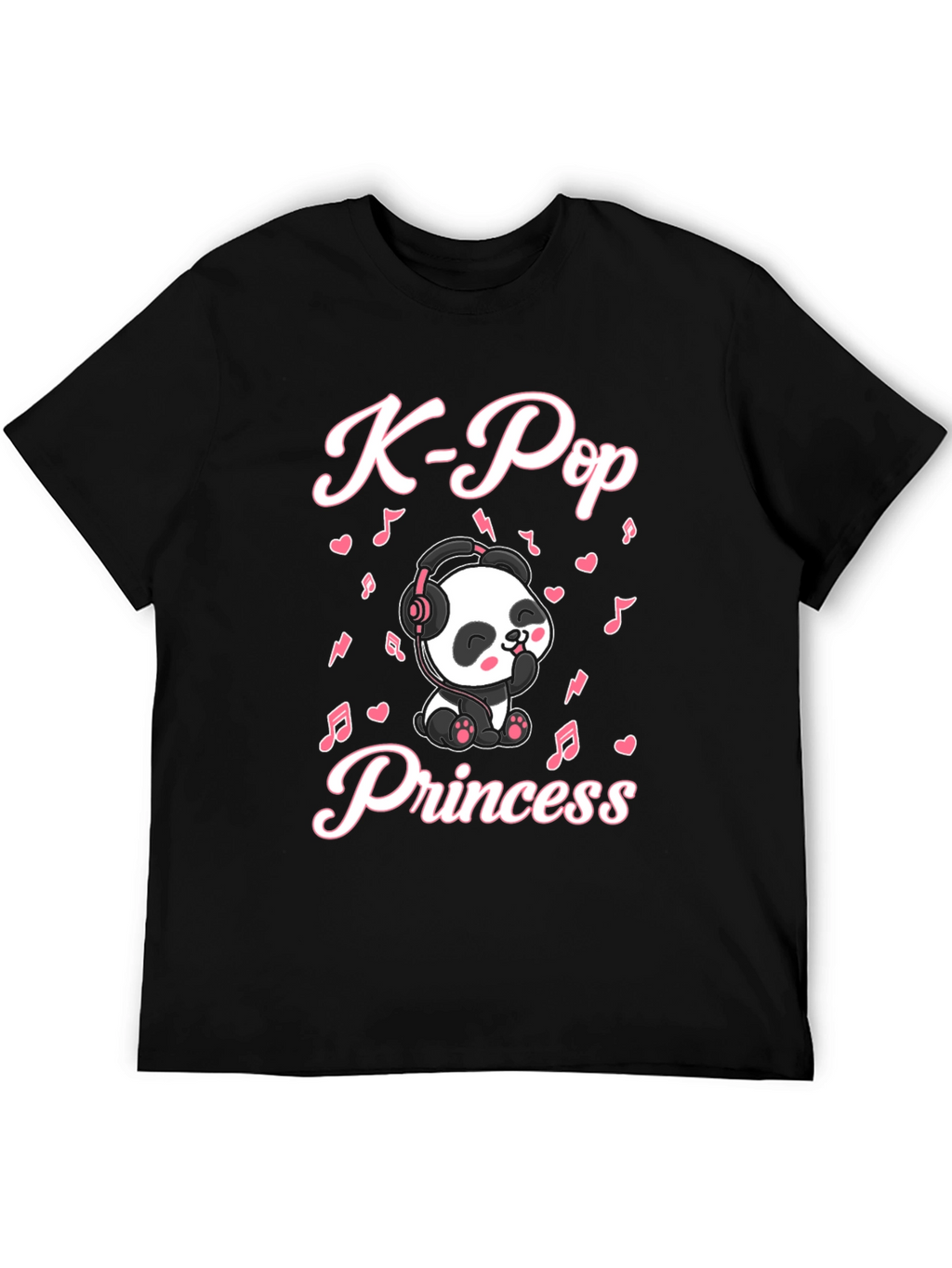 K-Pop Princess Panda T-Shirt