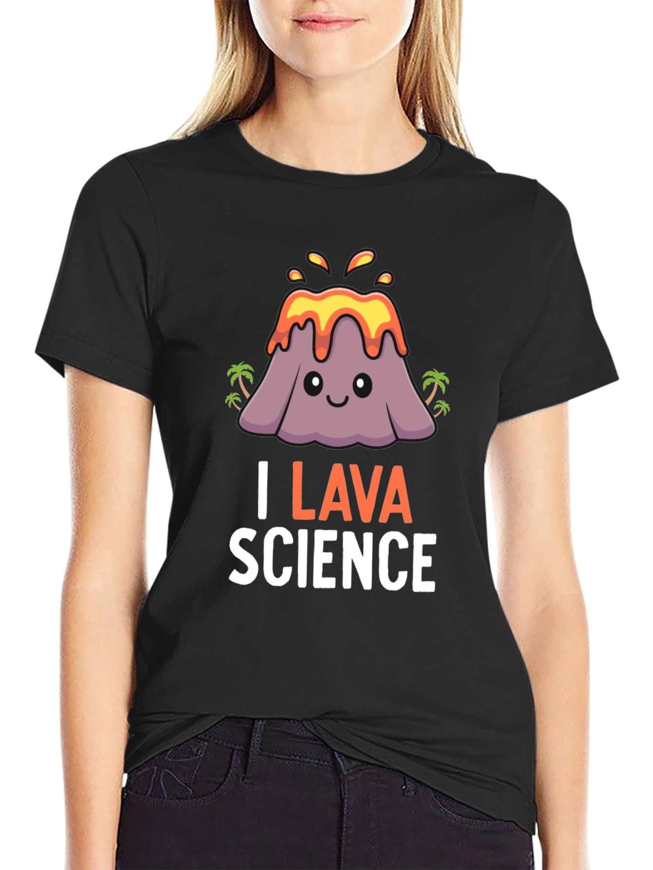 I Lava Science T-Shirt Volcano Pun Tee