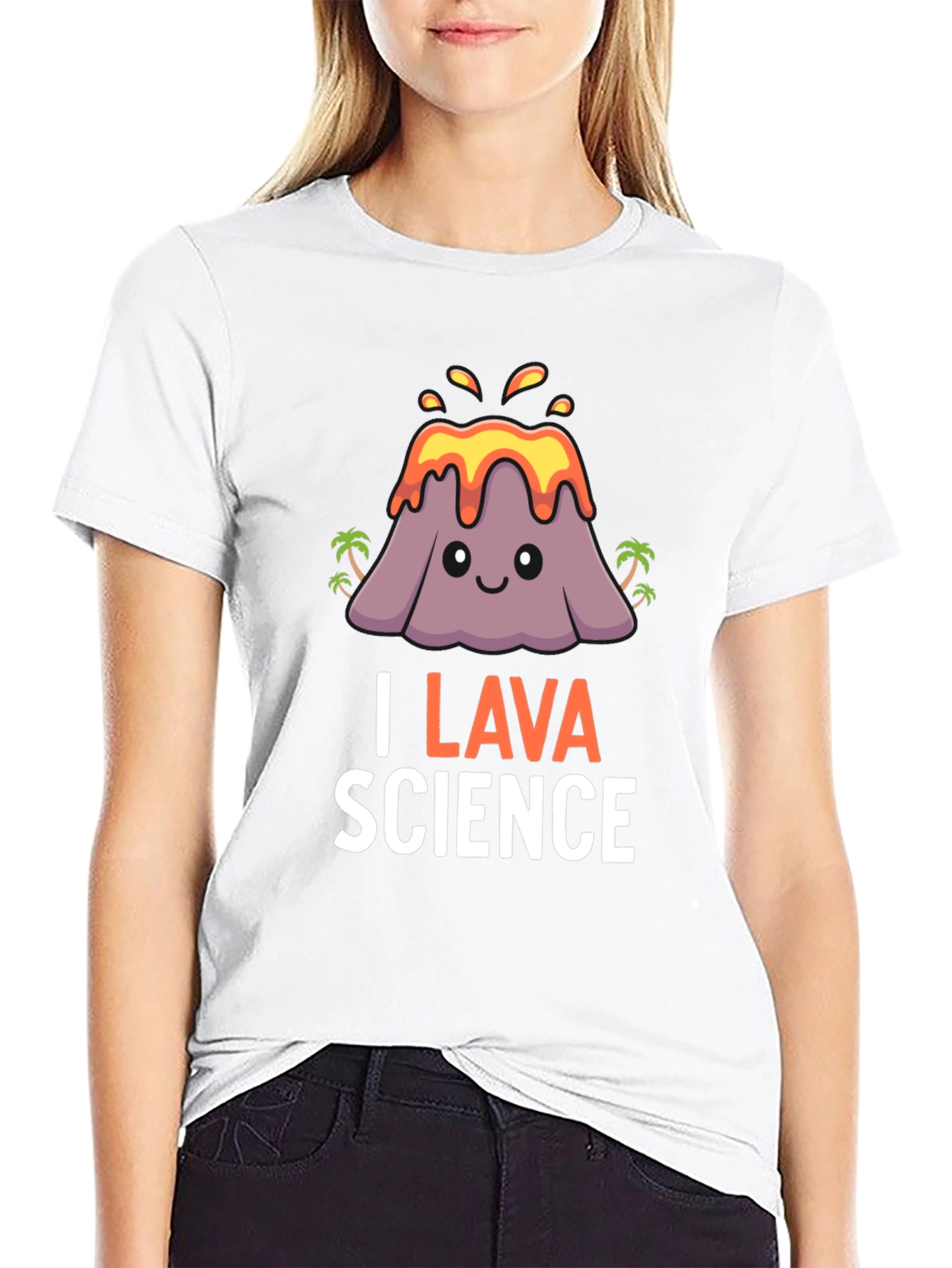 I Lava Science T-Shirt Volcano Pun Tee