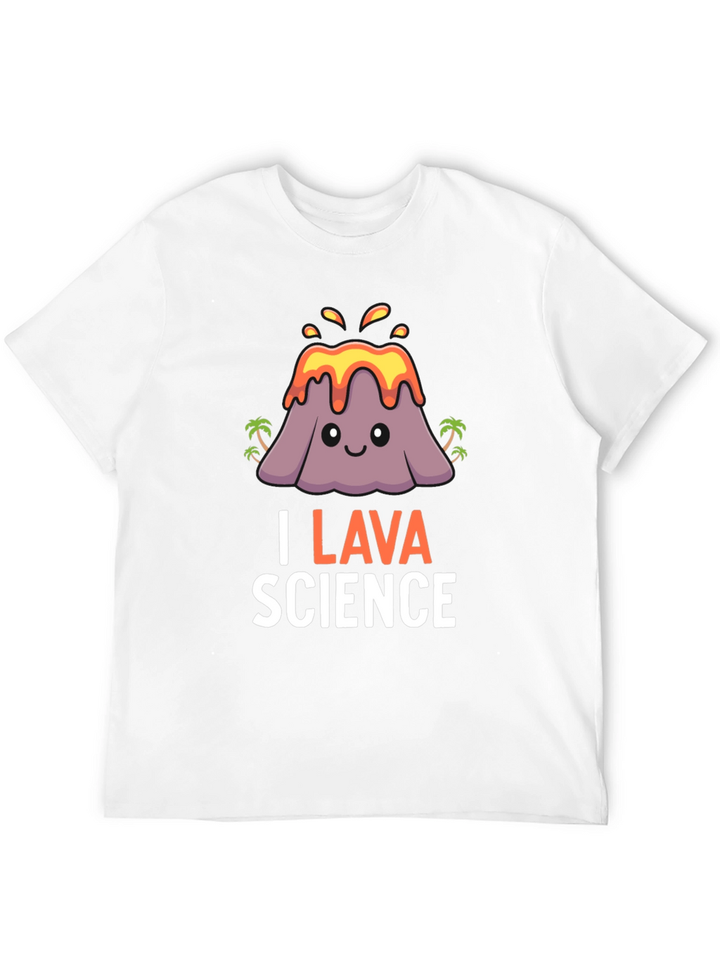 I Lava Science T-Shirt Volcano Pun Tee