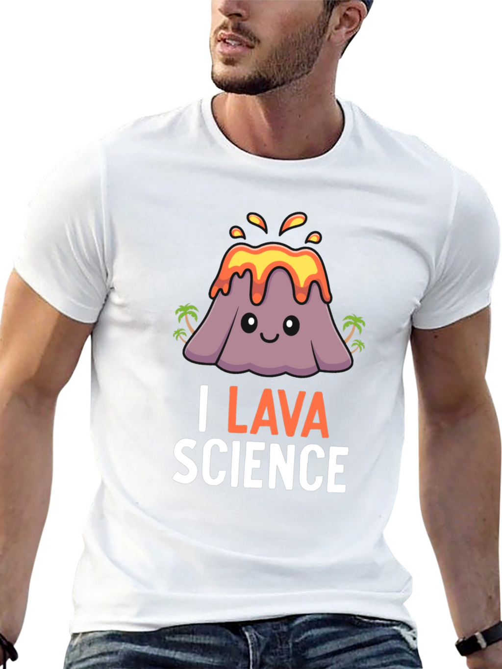 I Lava Science T-Shirt Volcano Pun Tee