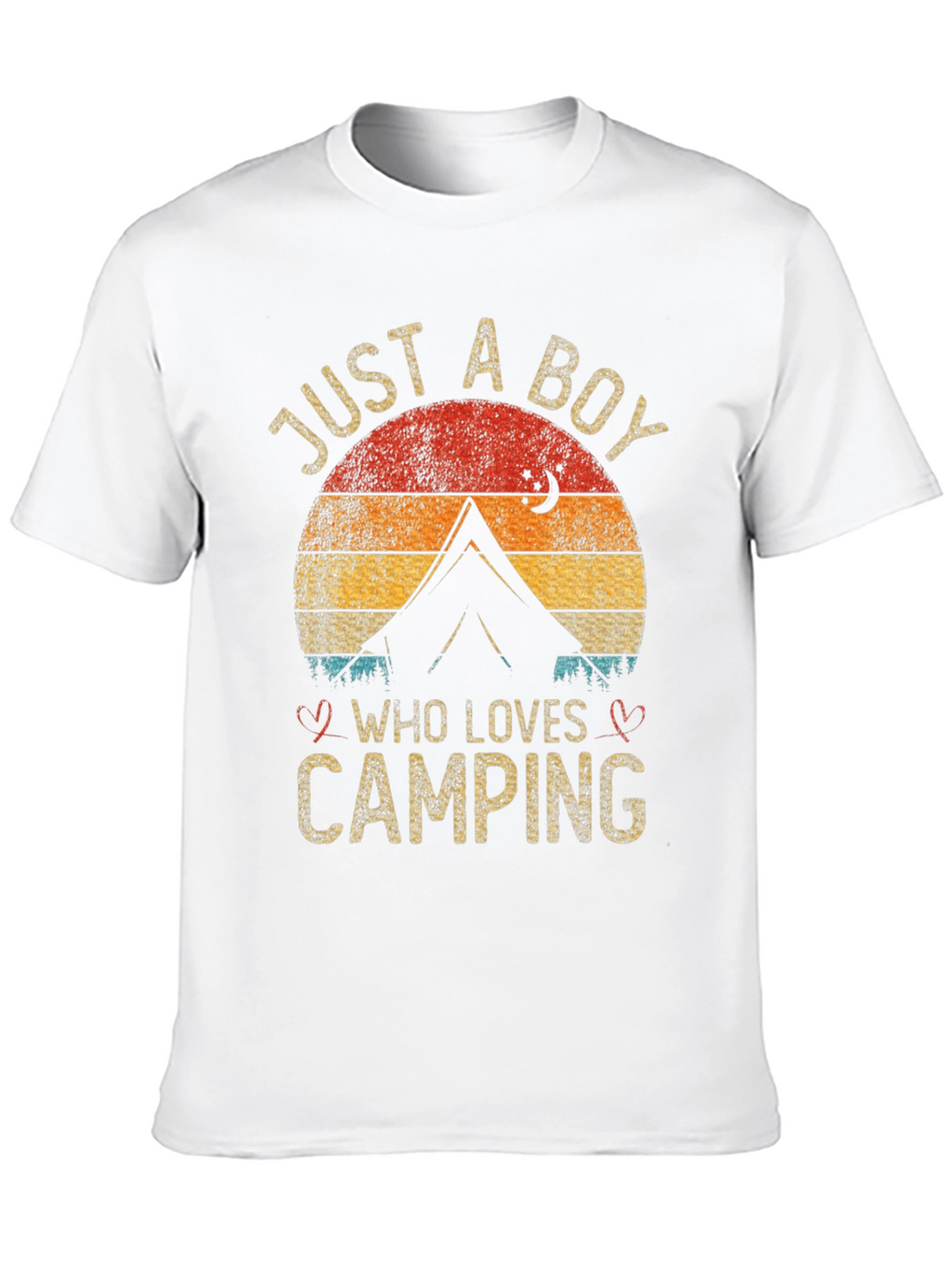 Just A Boy Who Loves Camping T-Shirt