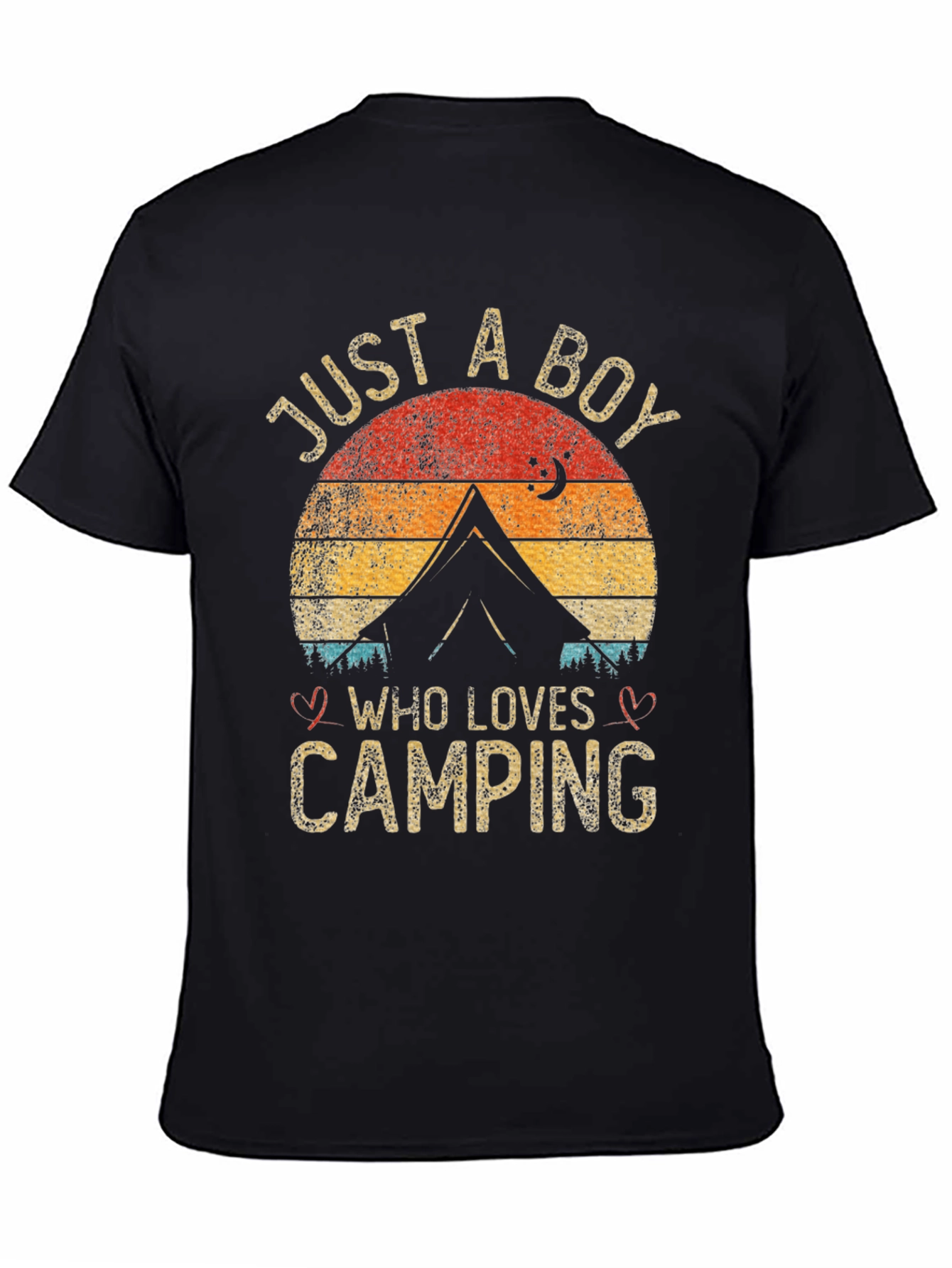 Just A Boy Who Loves Camping T-Shirt