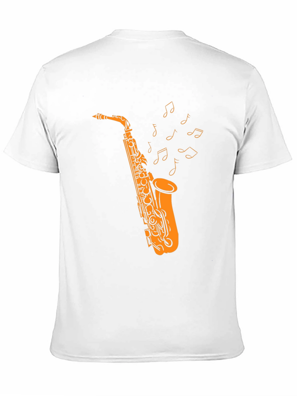 Saxophone Music T-Shirt - Black Graphic Tee