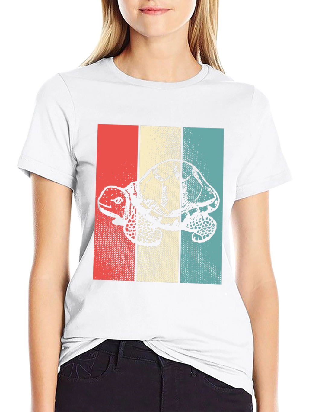 Retro Turtle Graphic Tee