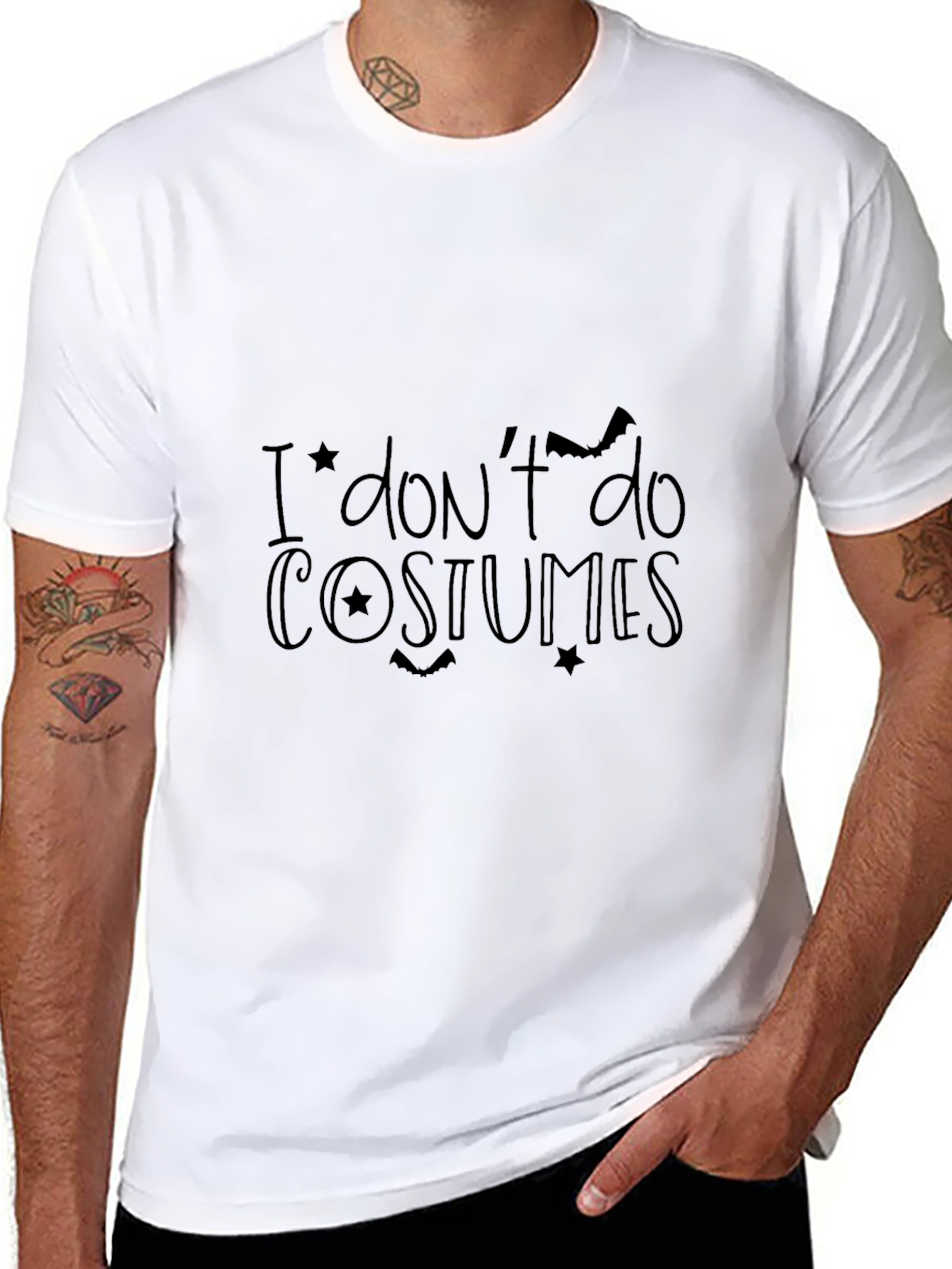 I Dont Do Costumes - Halloween T-Shirt