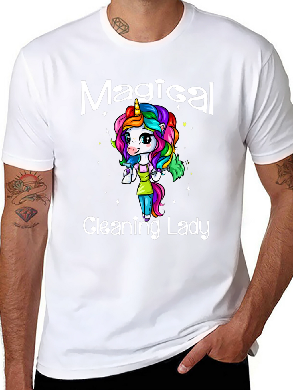Magical Cleaning Lady T-Shirt