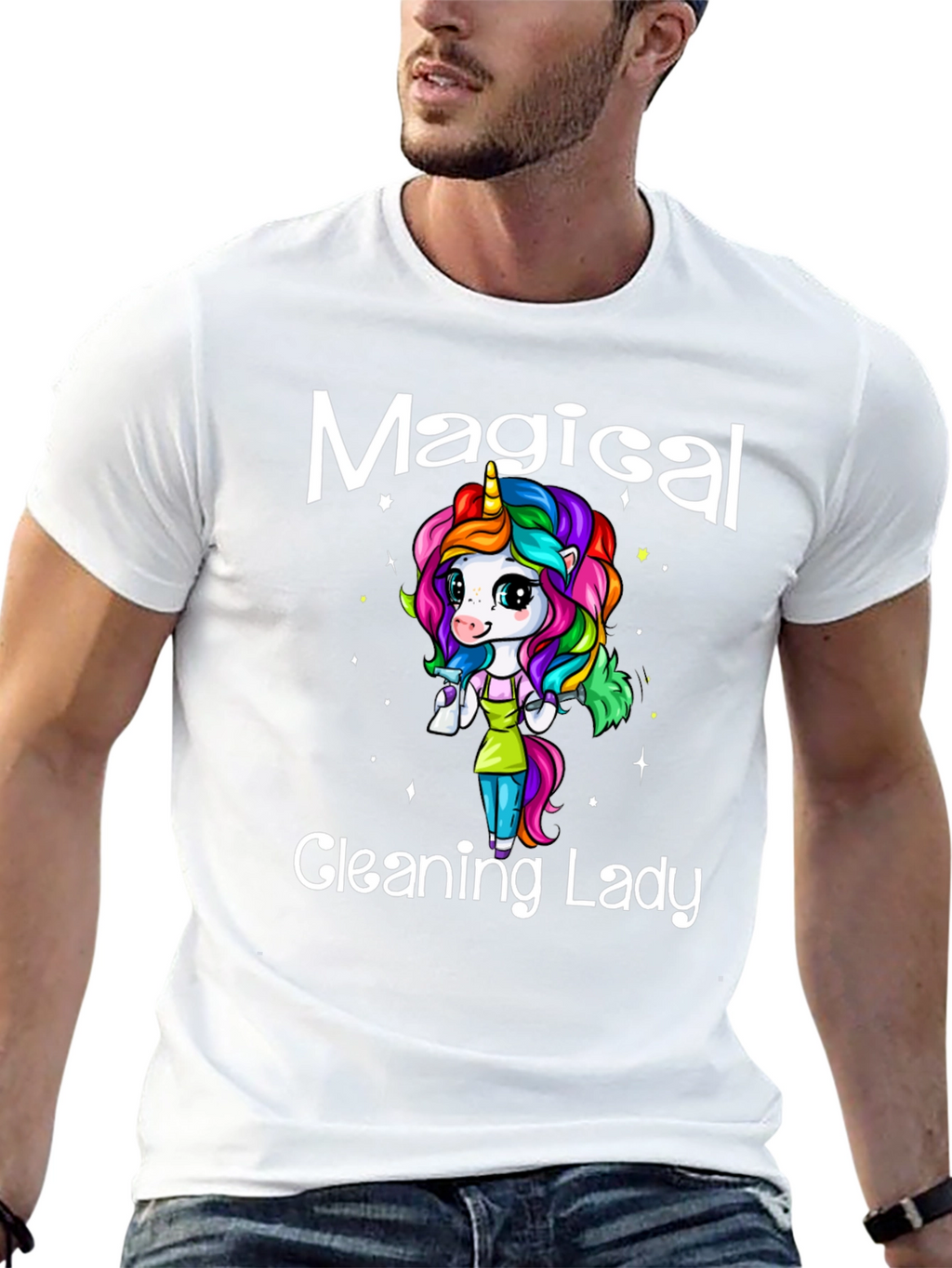 Magical Cleaning Lady T-Shirt