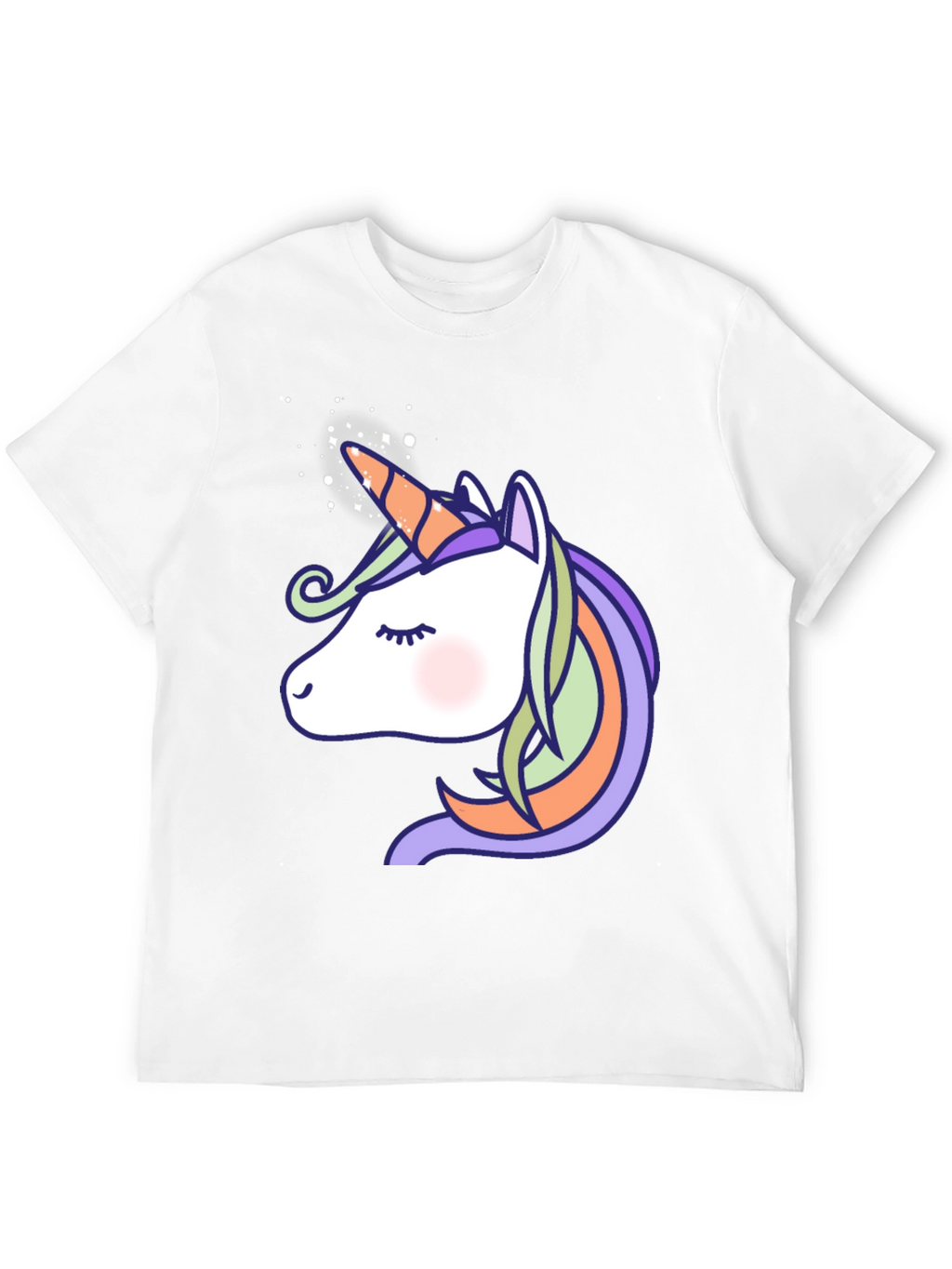 Unicorn Graphic Print T-Shirt