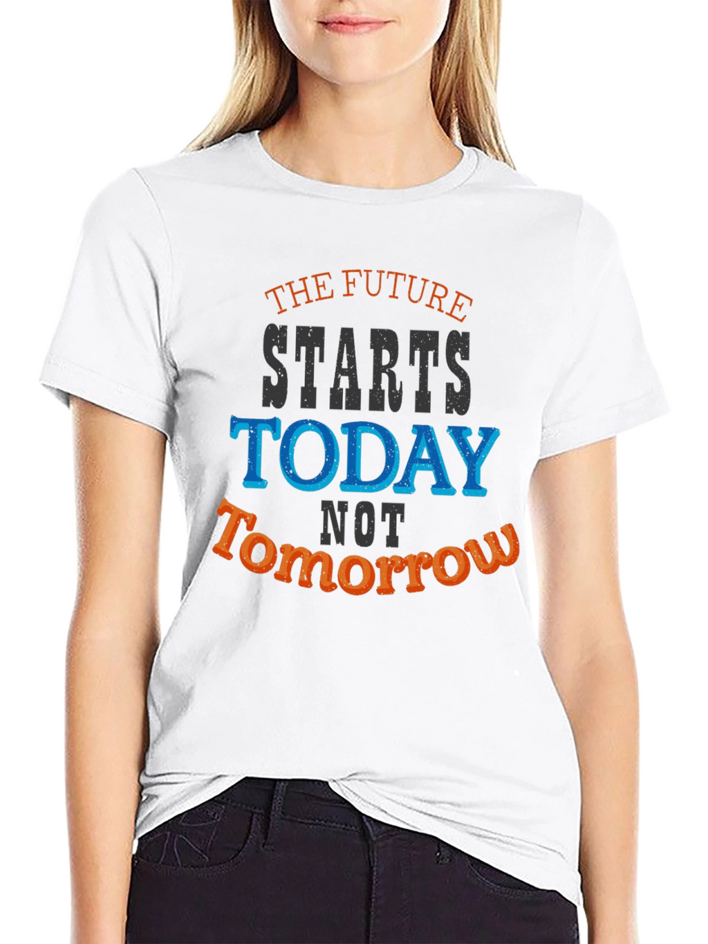 The Future Starts Today Graphic Tee - Motivational T-Shirt