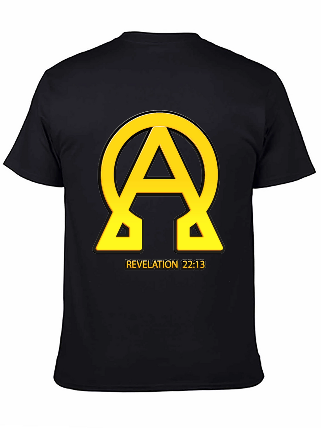 Alpha Omega Revelation 22:13 Graphic Tee