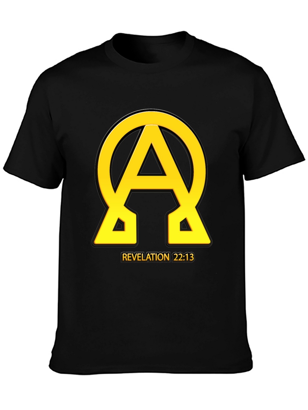 Alpha Omega Revelation 22:13 Graphic Tee