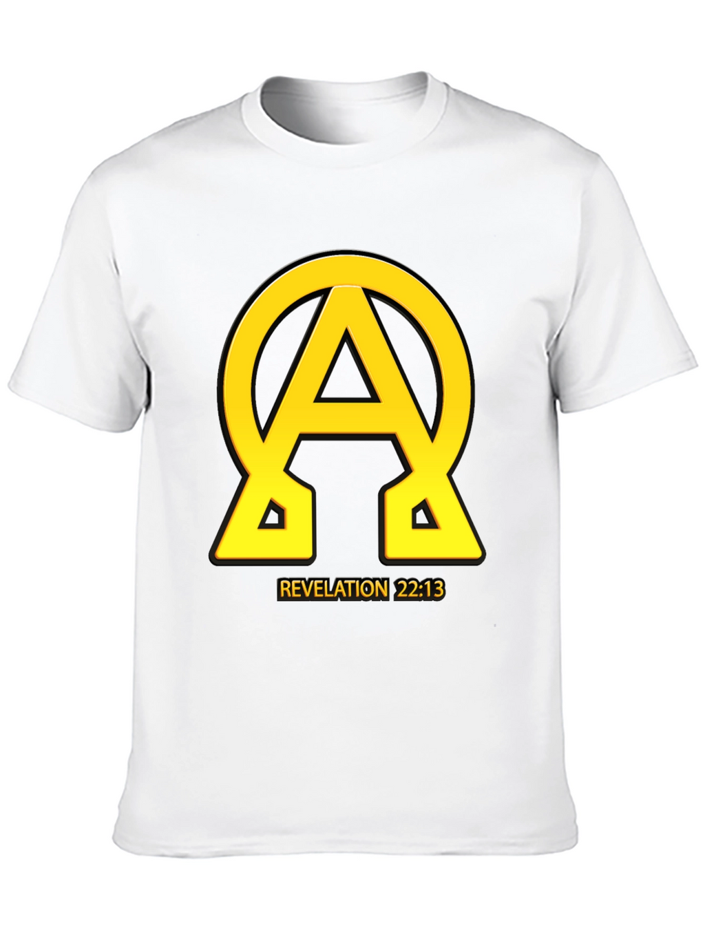 Alpha Omega Revelation 22:13 Graphic Tee
