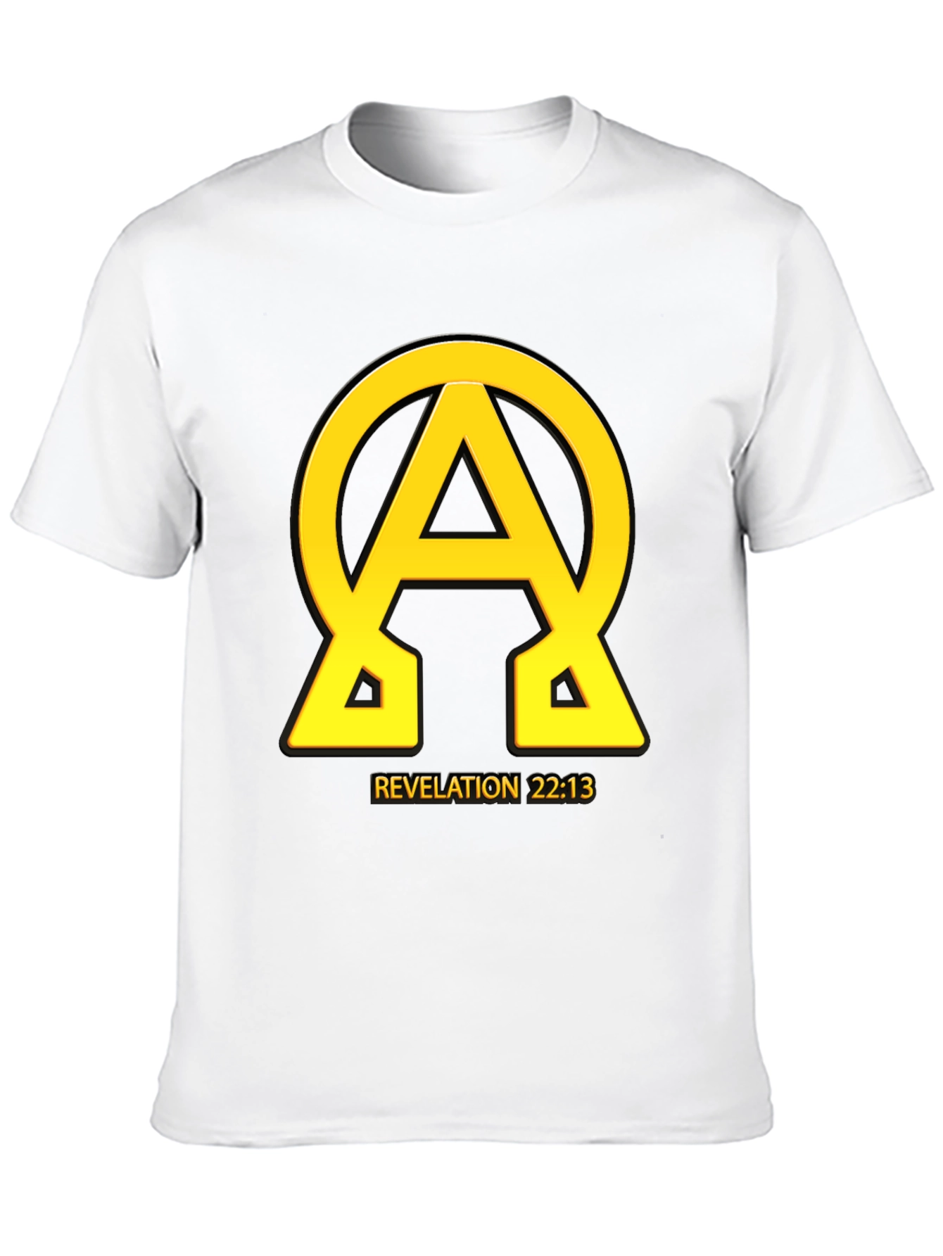 Alpha Omega Revelation 22:13 Graphic Tee
