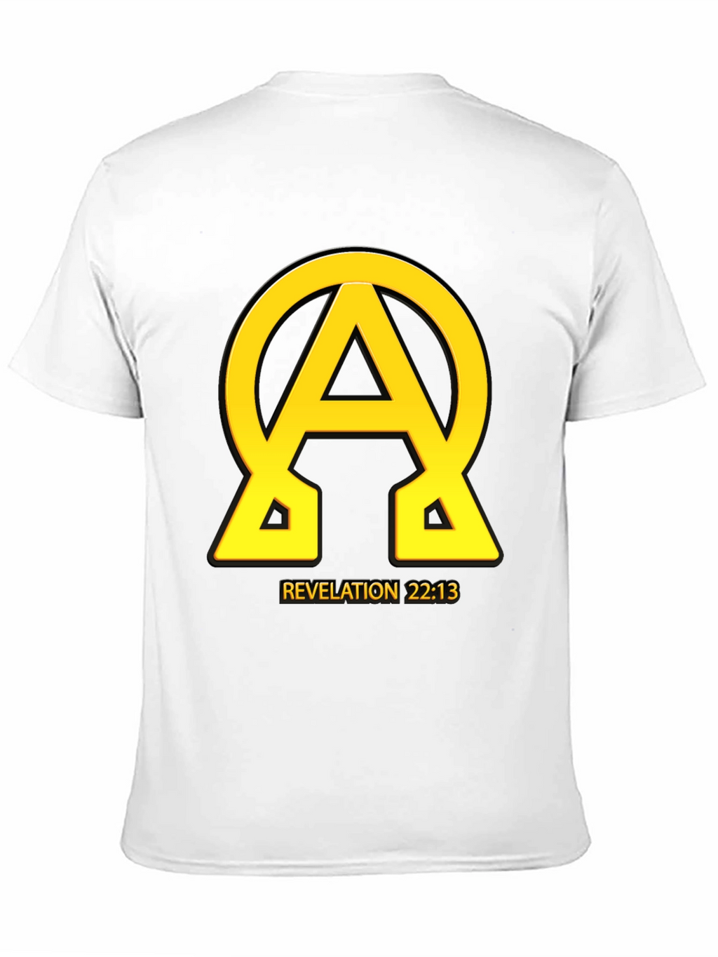 Alpha Omega Revelation 22:13 Graphic Tee
