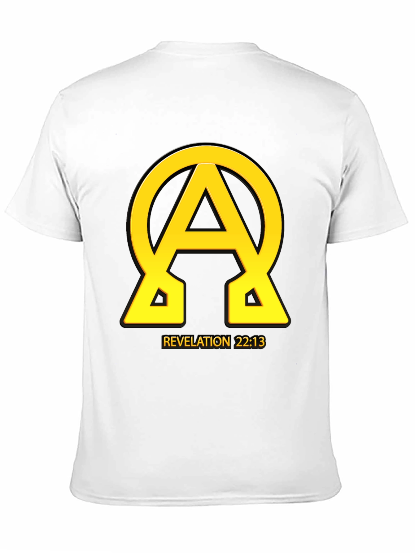 Alpha Omega Revelation 22:13 Graphic Tee