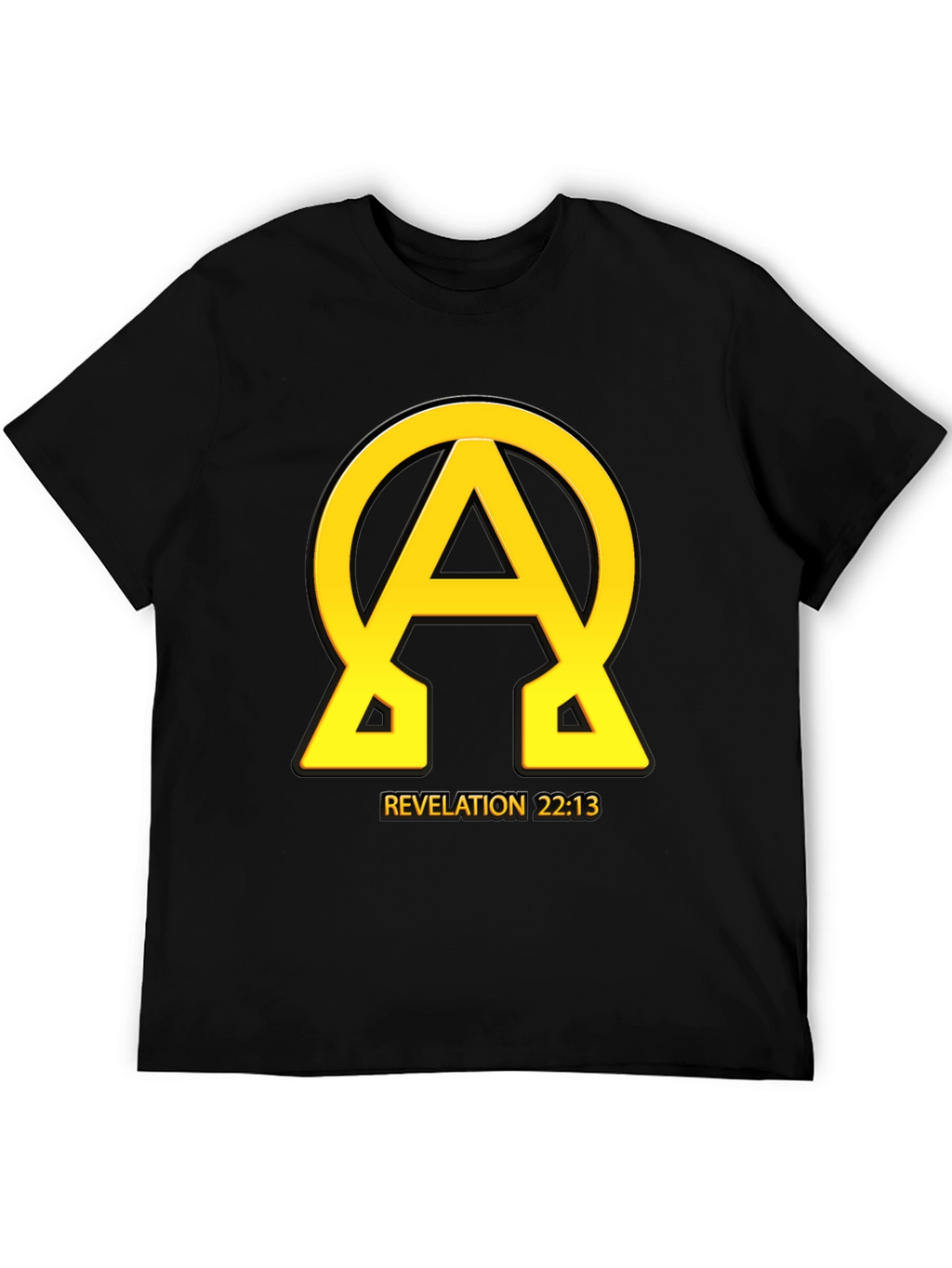 Alpha Omega Revelation 22:13 Graphic Tee