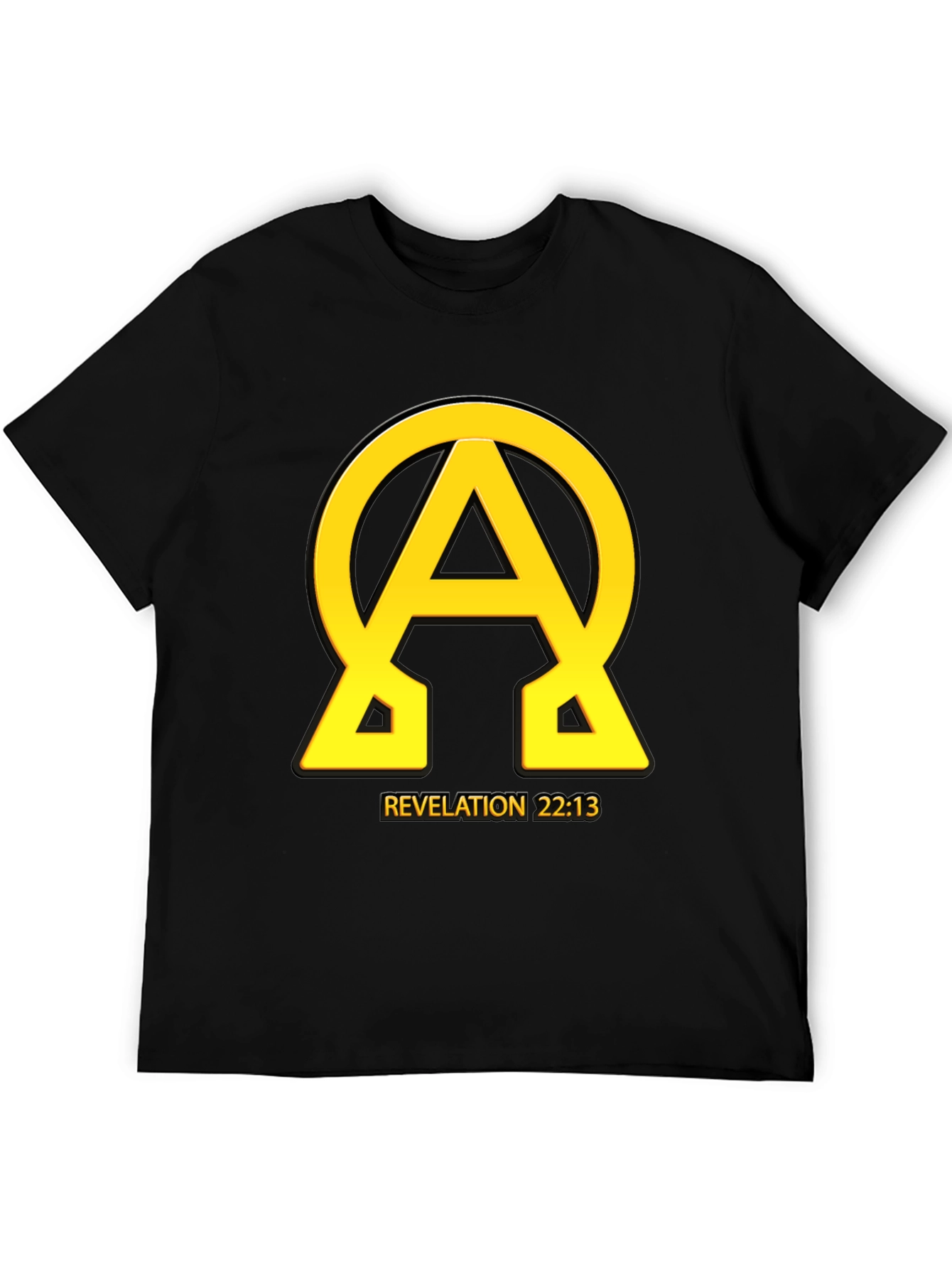 Alpha Omega Revelation 22:13 Graphic Tee