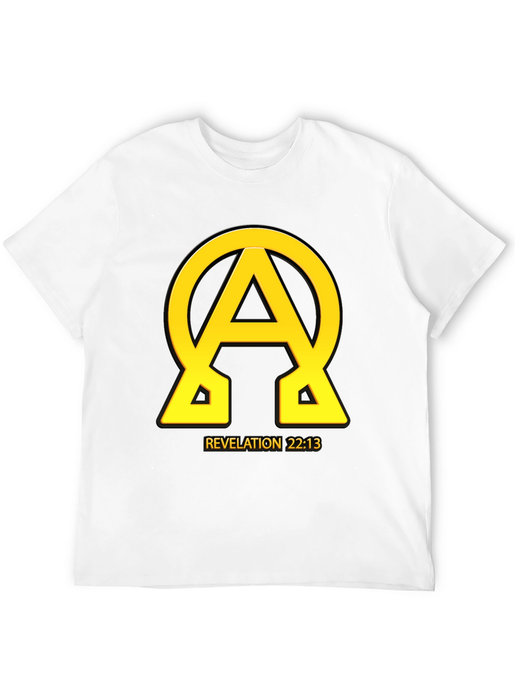 Alpha Omega Revelation 22:13 Graphic Tee