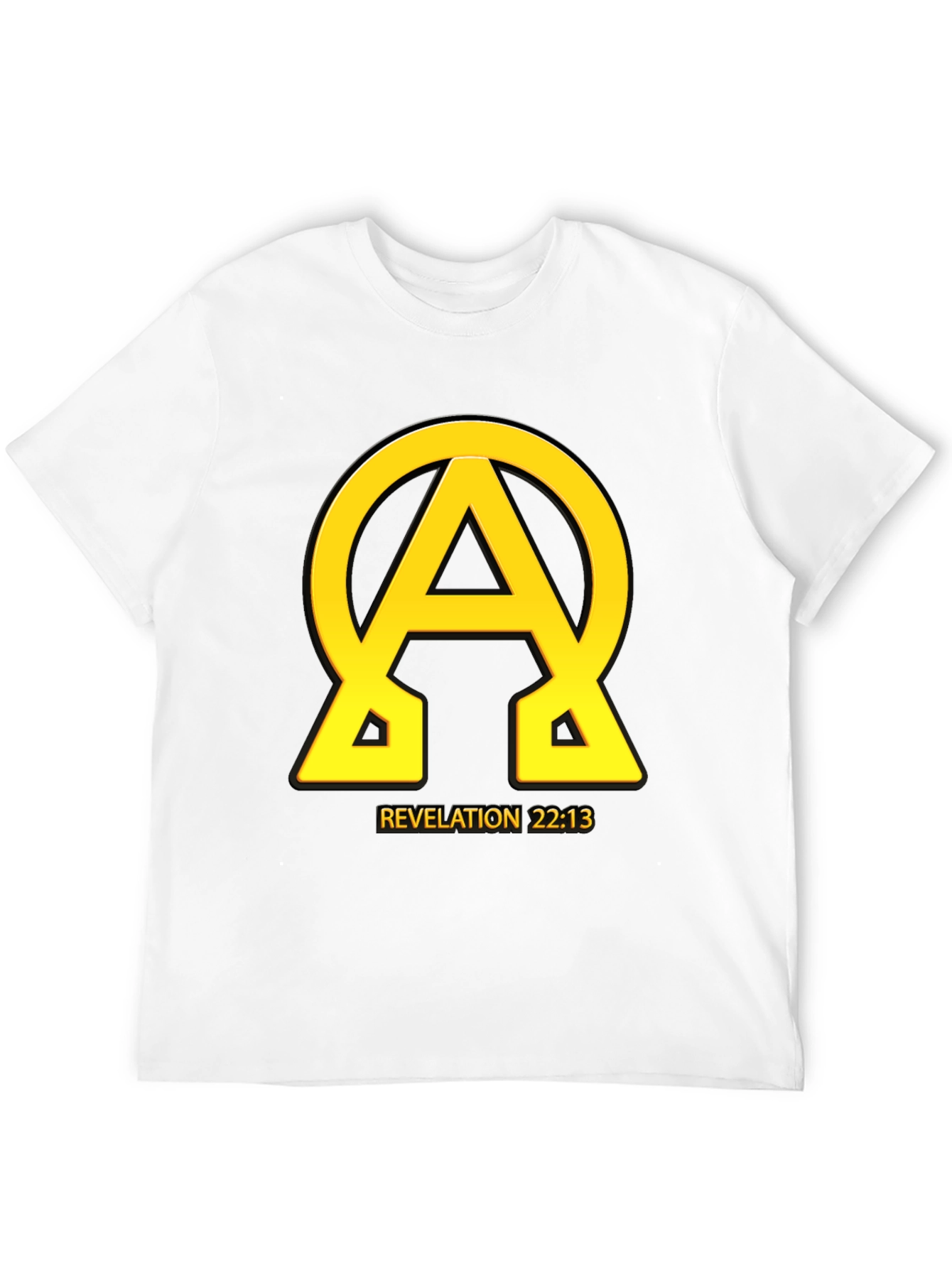 Alpha Omega Revelation 22:13 Graphic Tee