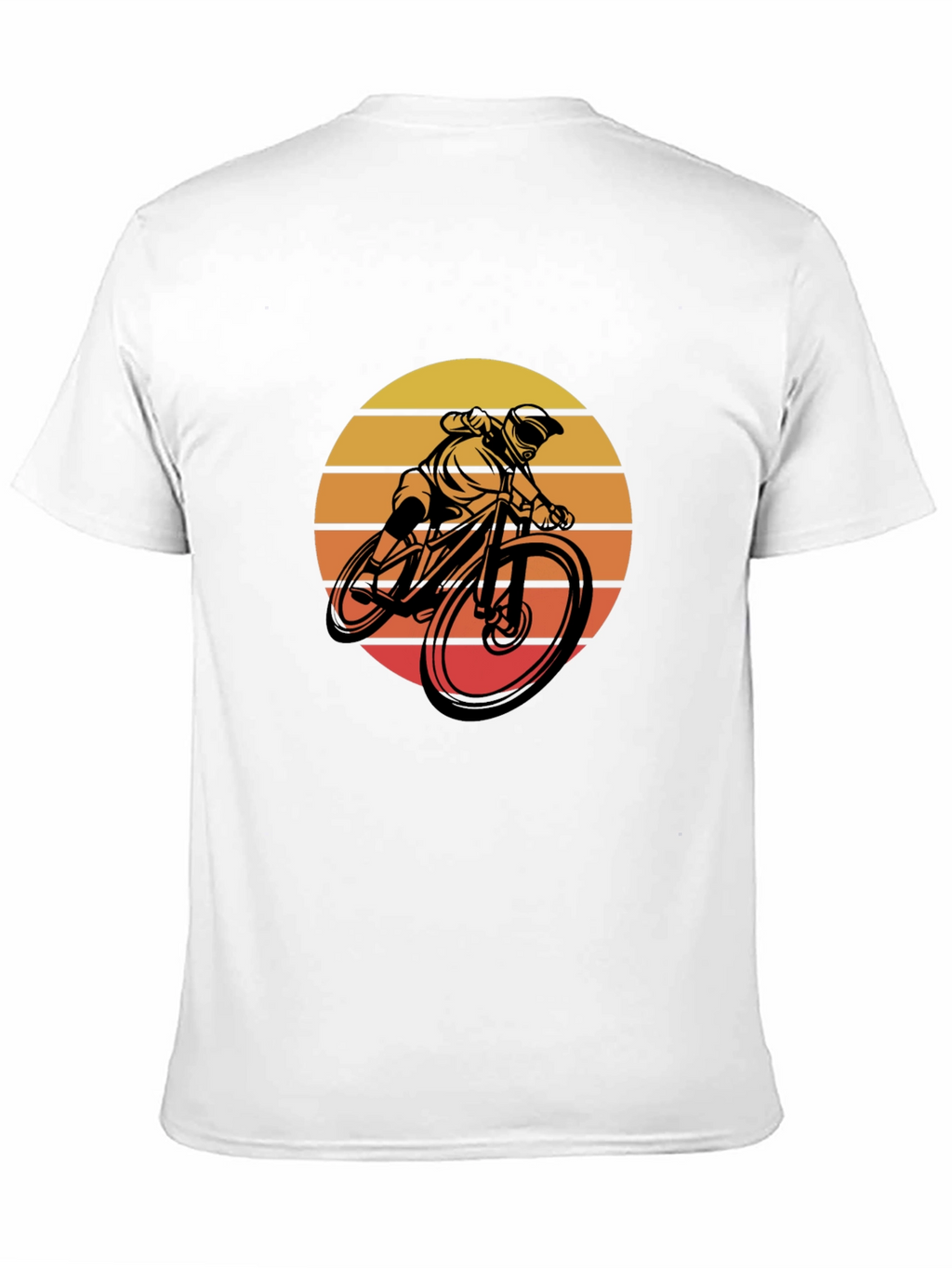 Mountain Bike Sunset Graphic Tee - Ride in Style!