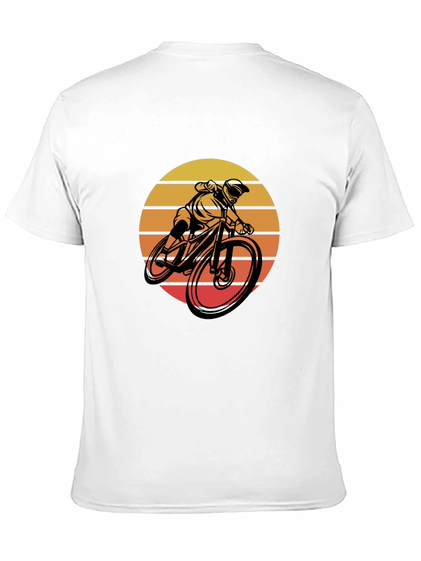 Mountain Bike Sunset Graphic Tee - Ride in Style!