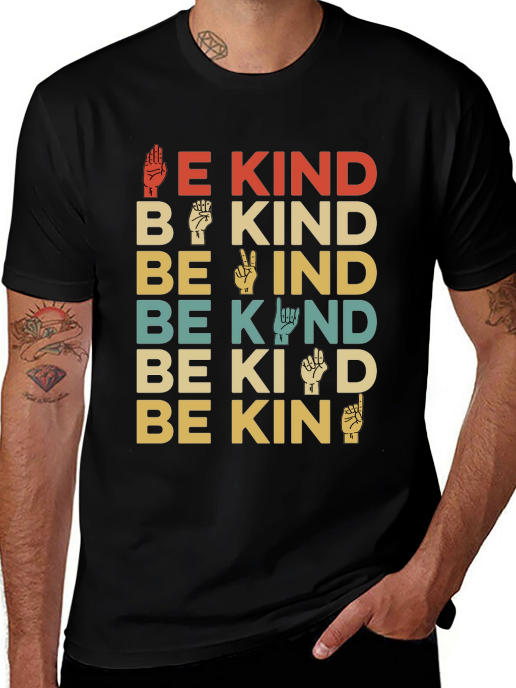 Be Kind Sign Language T-Shirt