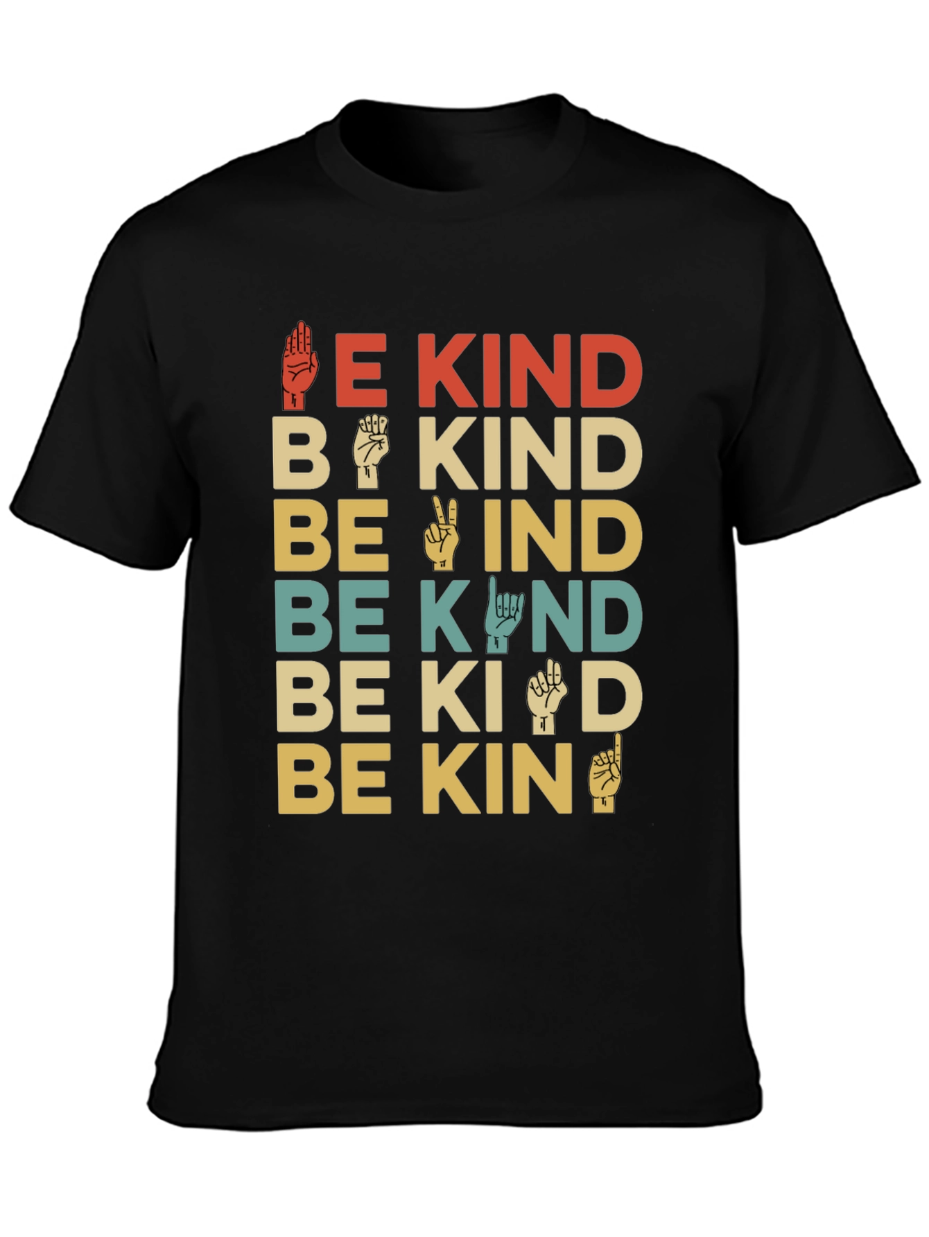 Be Kind Sign Language T-Shirt