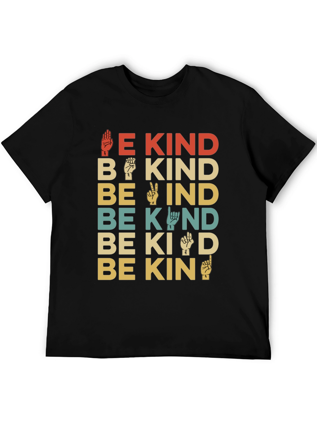 Be Kind Sign Language T-Shirt