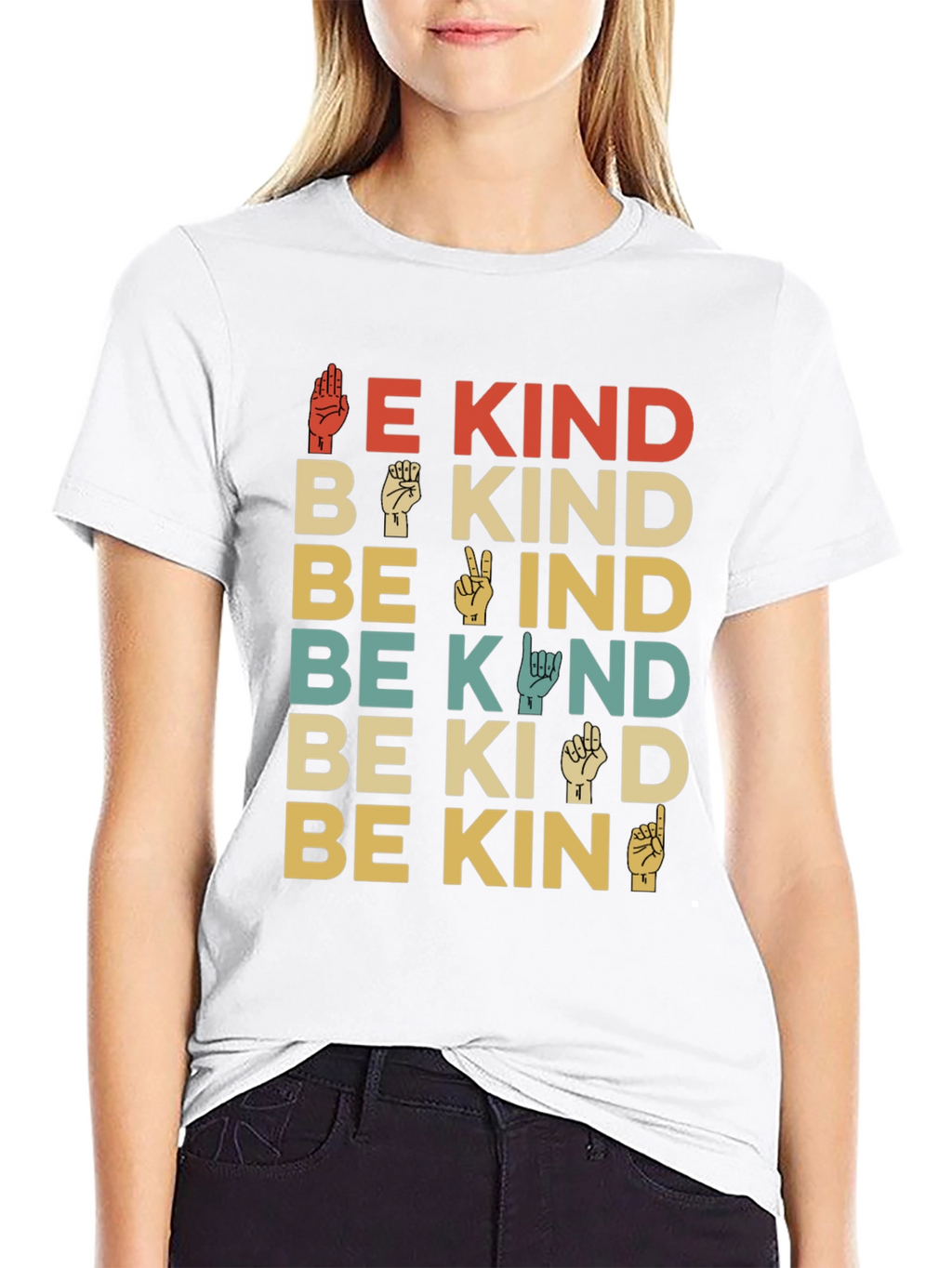 Be Kind Sign Language T-Shirt