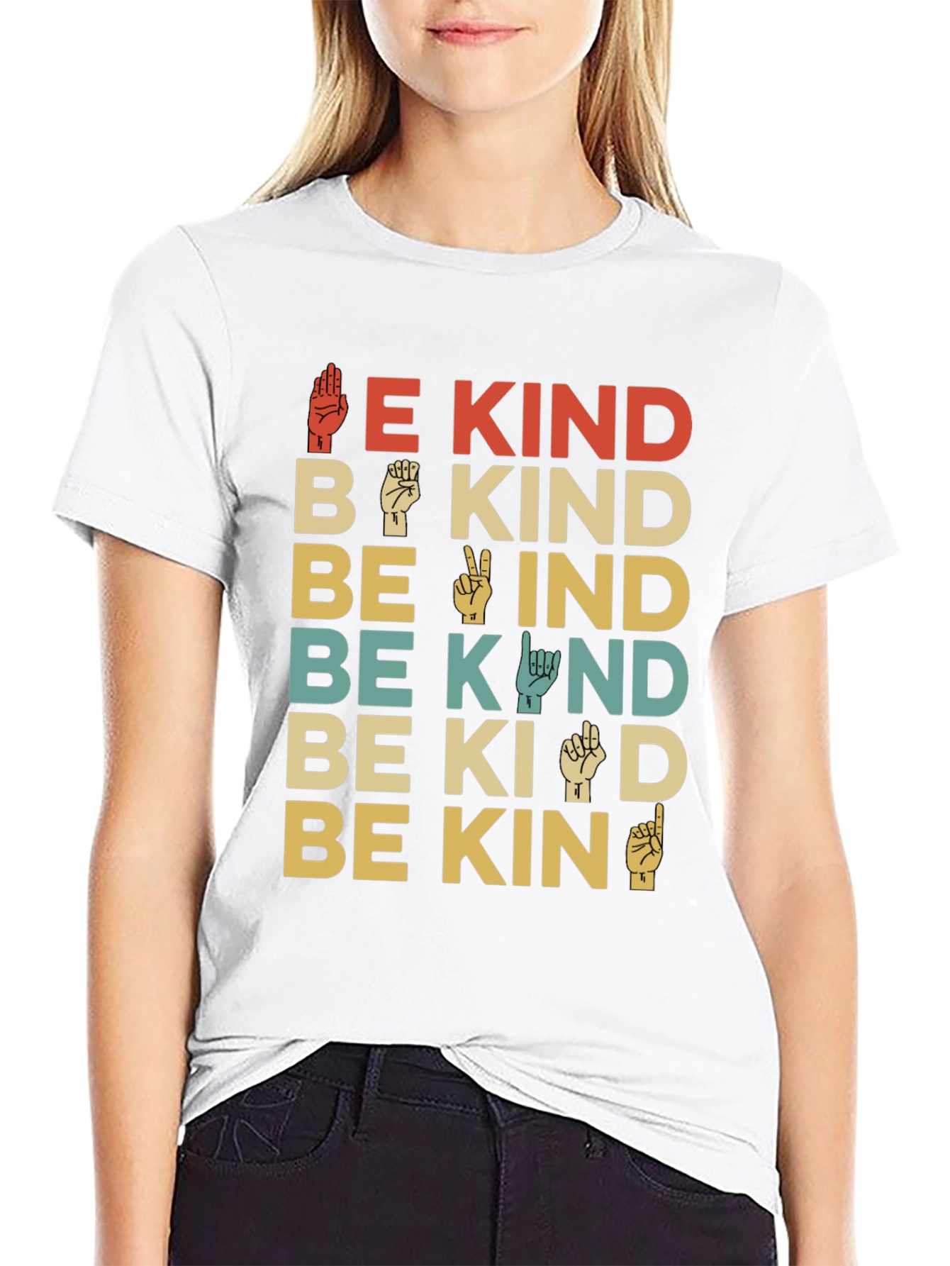 Be Kind Sign Language T-Shirt