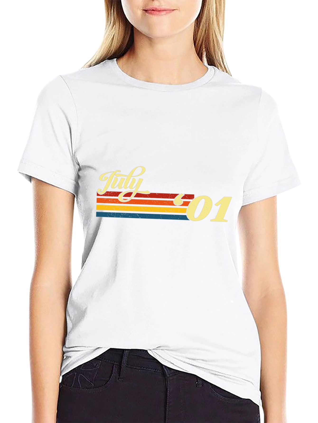 Retro July 01 Birthday T-Shirt
