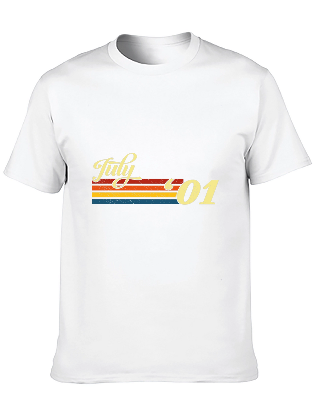 Retro July 01 Birthday T-Shirt