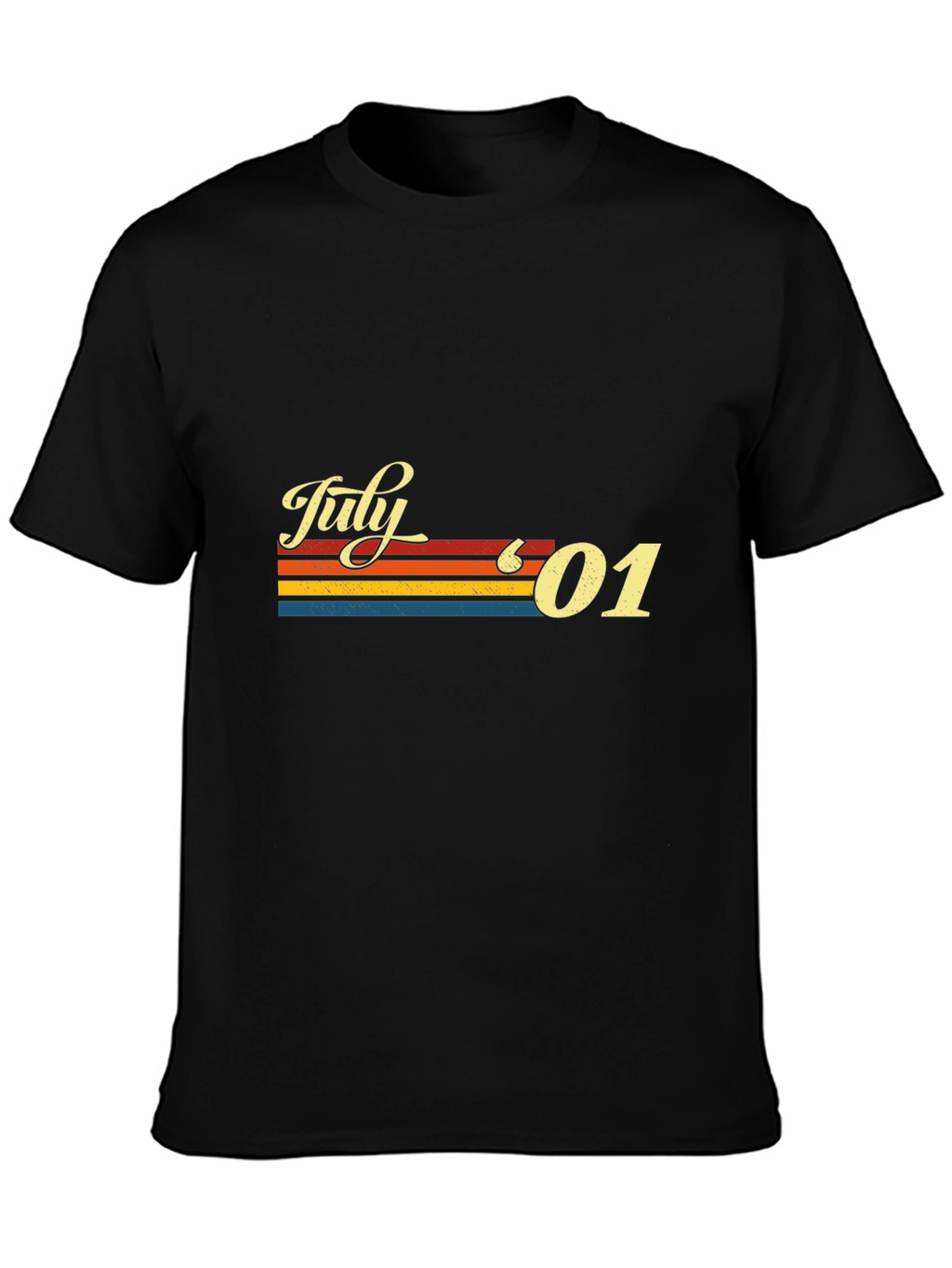Retro July 01 Birthday T-Shirt