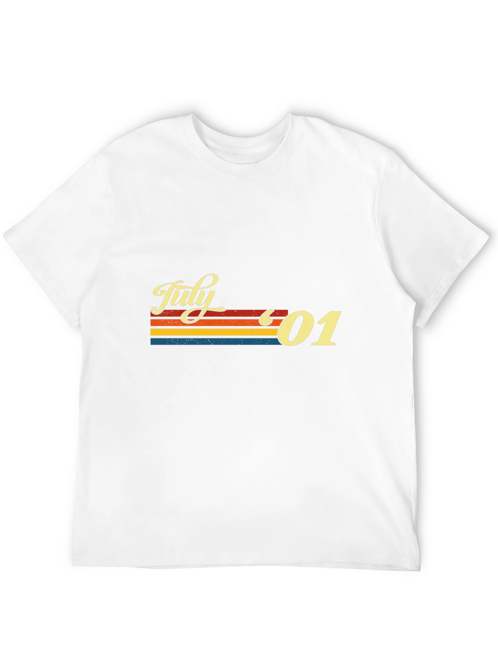 Retro July 01 Birthday T-Shirt