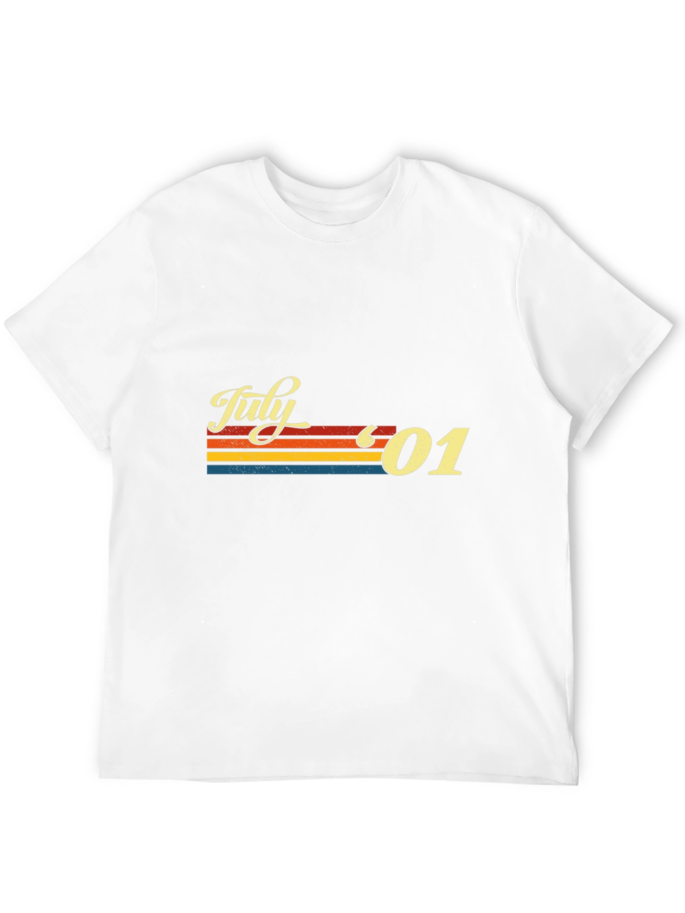 Retro July 01 Birthday T-Shirt