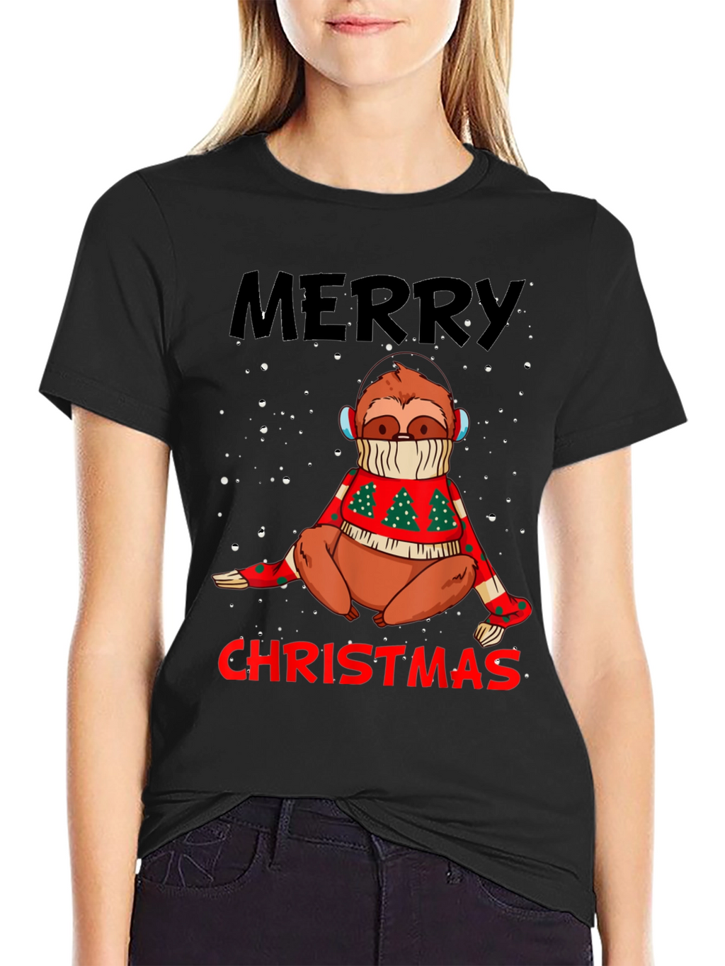 Merry Christmas Sloth T-Shirt