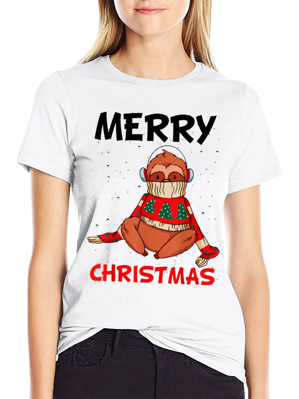 Merry Christmas Sloth T-Shirt