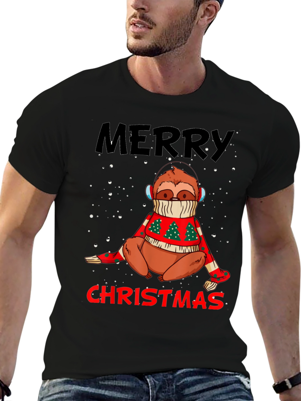 Merry Christmas Sloth T-Shirt
