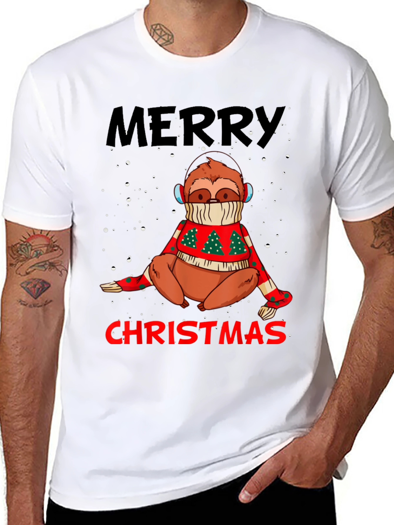 Merry Christmas Sloth T-Shirt