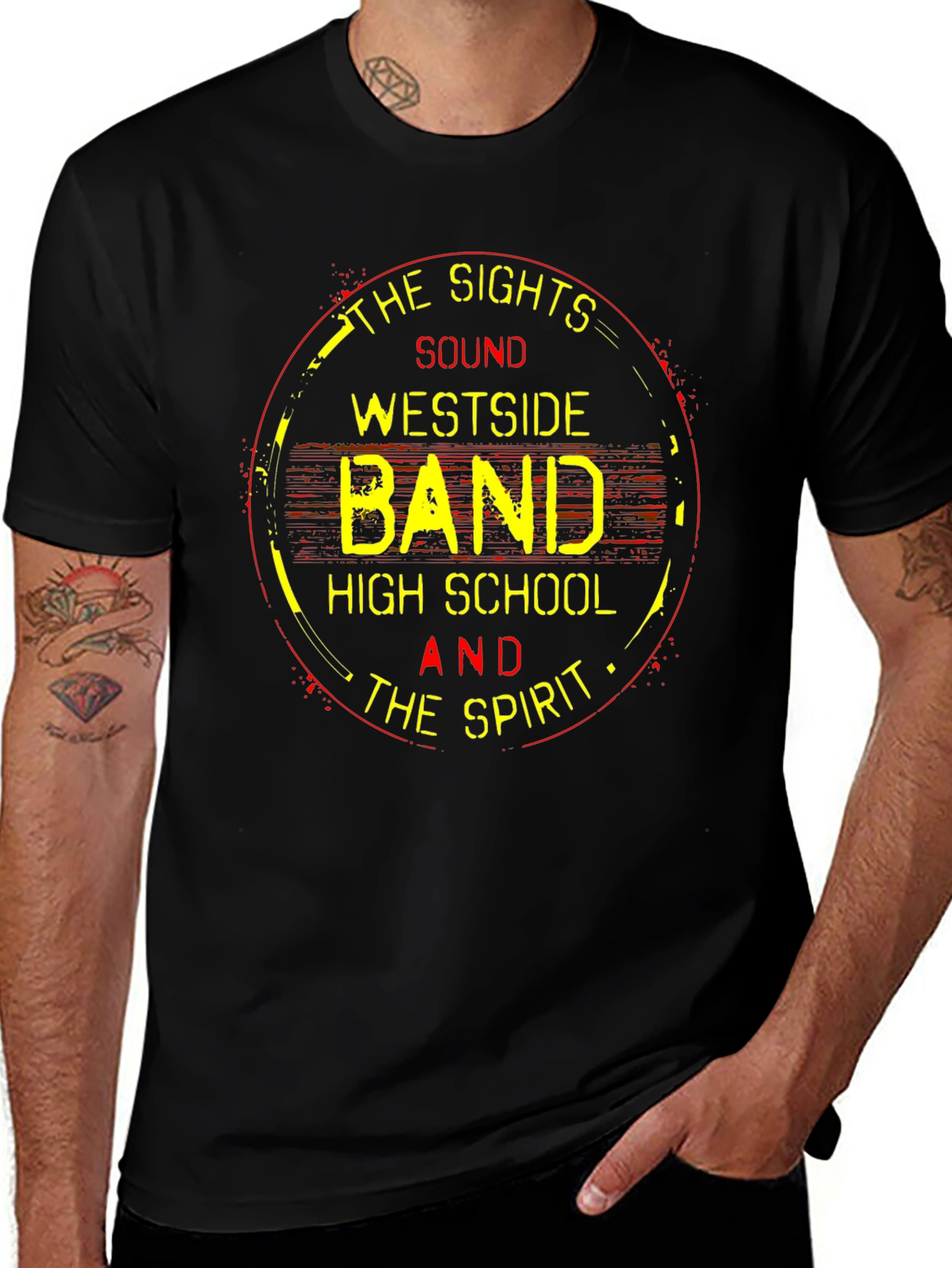 Westside Band High School T-Shirt - The Sights Sound and Spirit