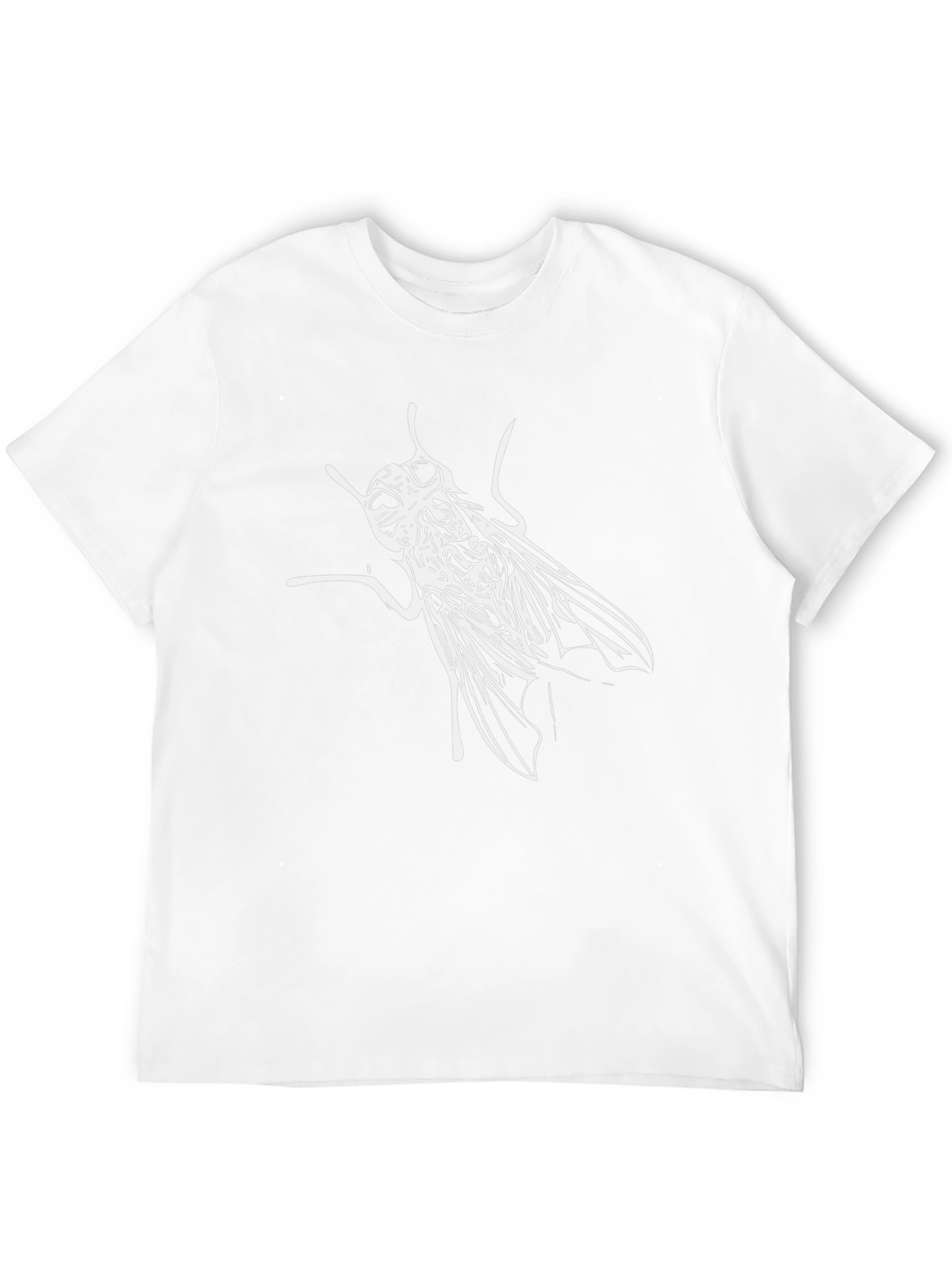 Fly Graphic Tee - Black Cotton Casual Wear