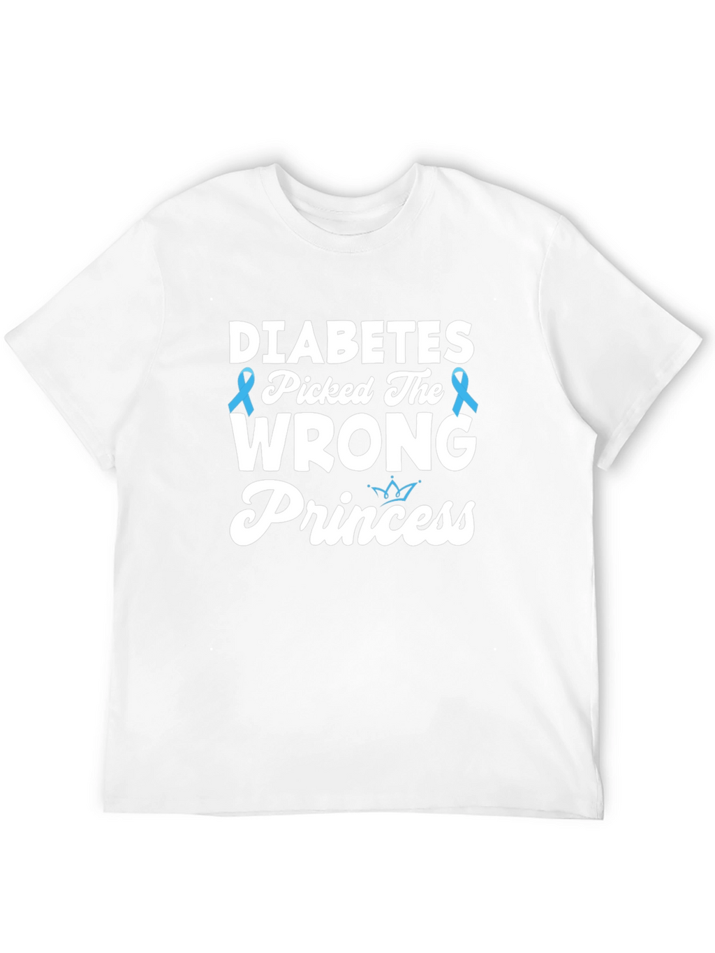 Diabetes Picked The Wrong Princess T-Shirt
