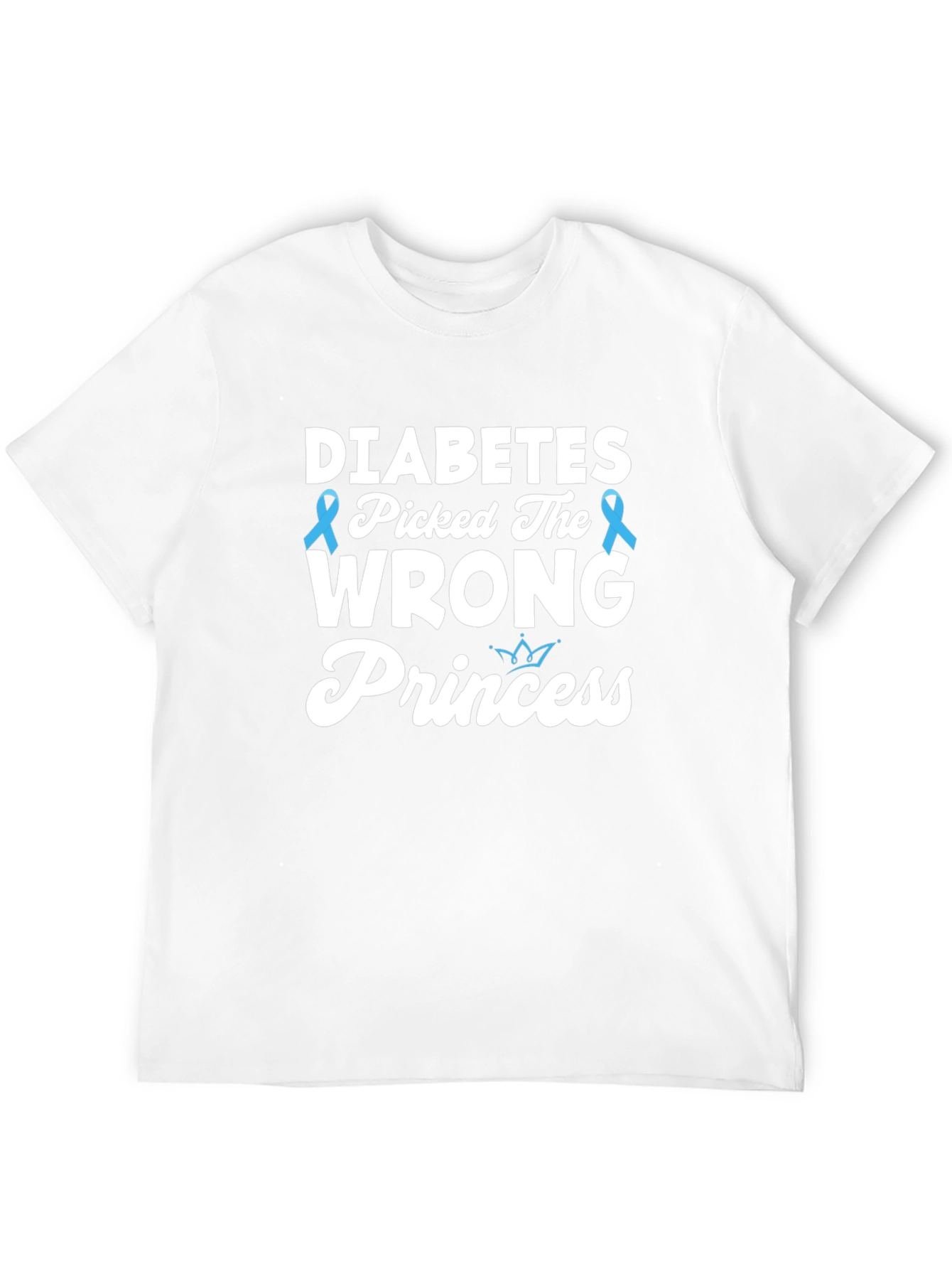 Diabetes Picked The Wrong Princess T-Shirt